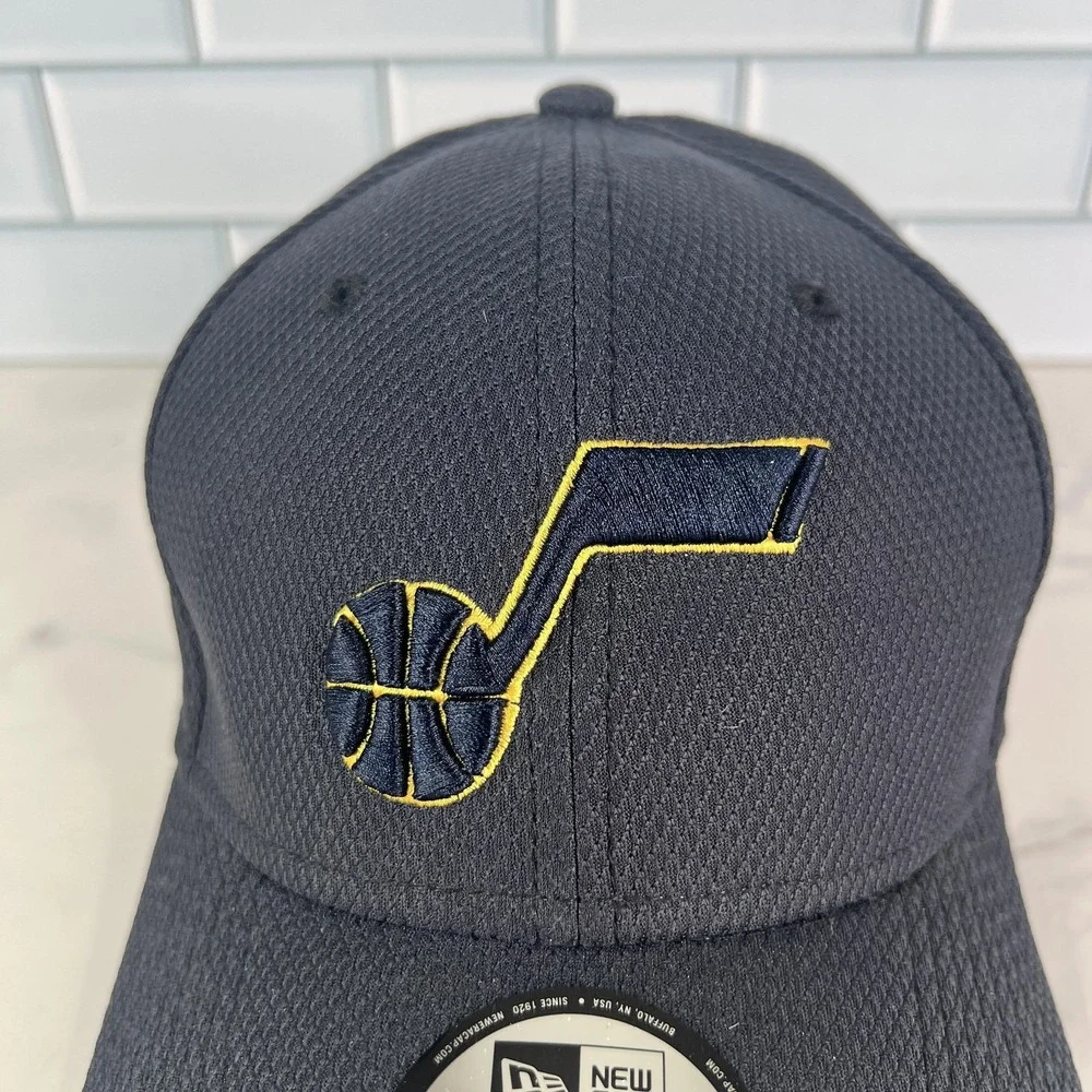 Utah Jazz Hat Cap Fitted Mens M/L‎ NBA Basketball New Era Medium Large 39Thirty